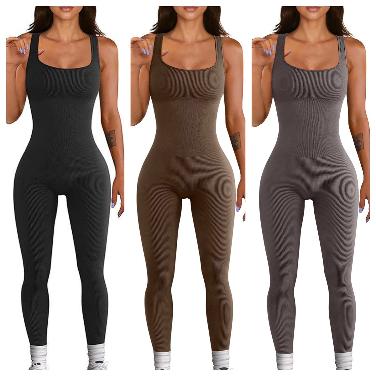 Women'suspender Tank Top Tights
